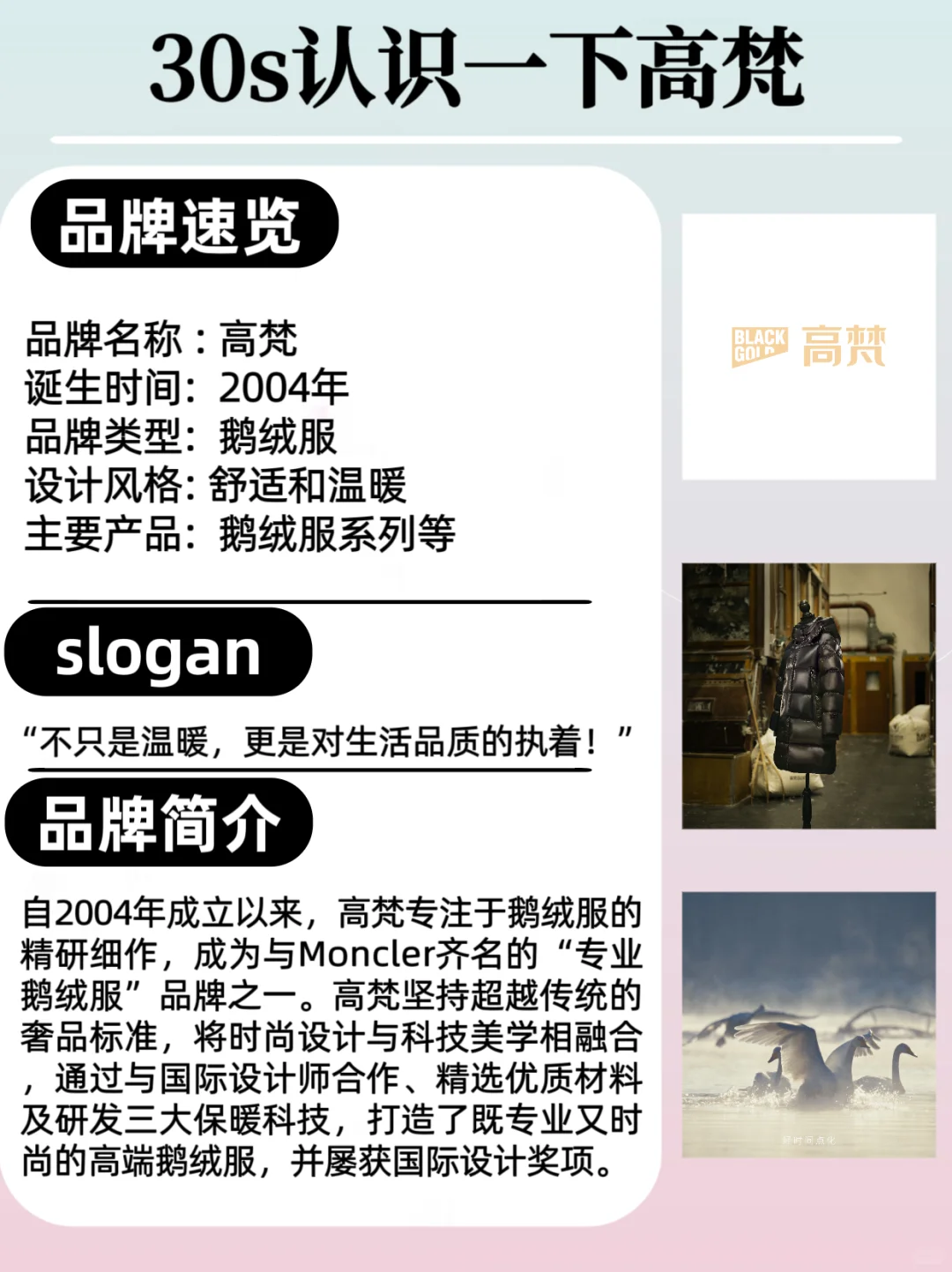 《羽绒发展趋势之好鹅绒品质白皮书》：高梵