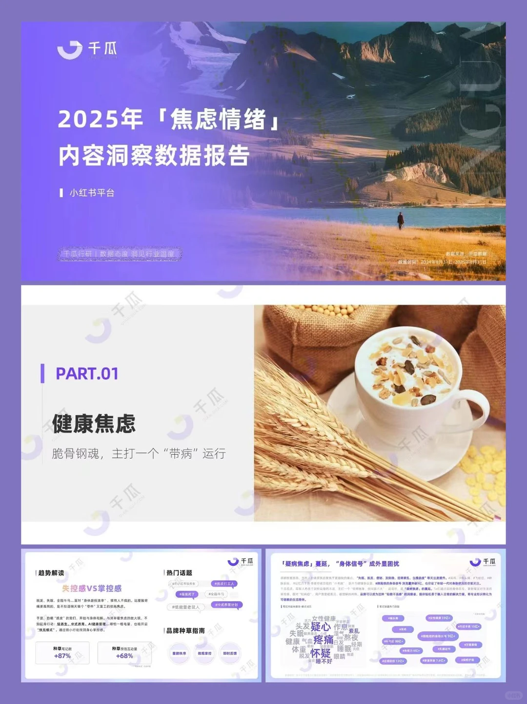 2025 小红书「焦虑情绪」内容洞察