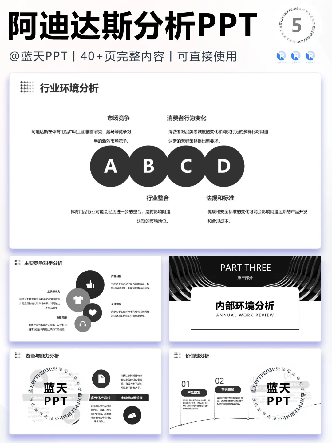 【005】阿迪达斯企业战略营销策略分析PPT
