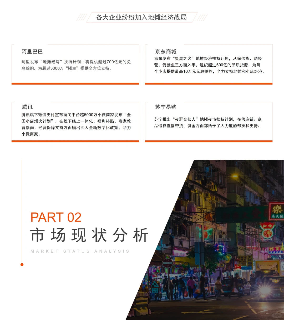 地摊经济分析报告?可定制