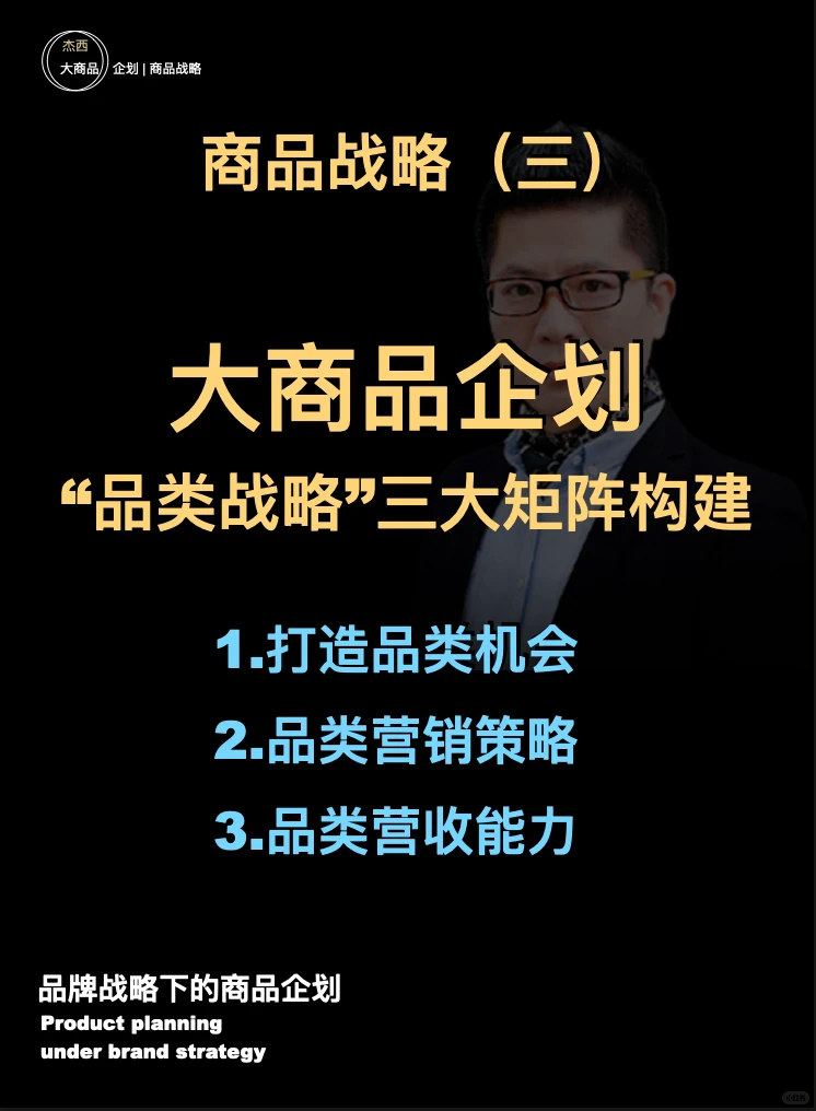 ?品类战略的“三大”矩阵构建