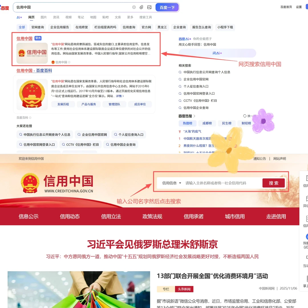 财税指南｜企业信用信息报告1️⃣