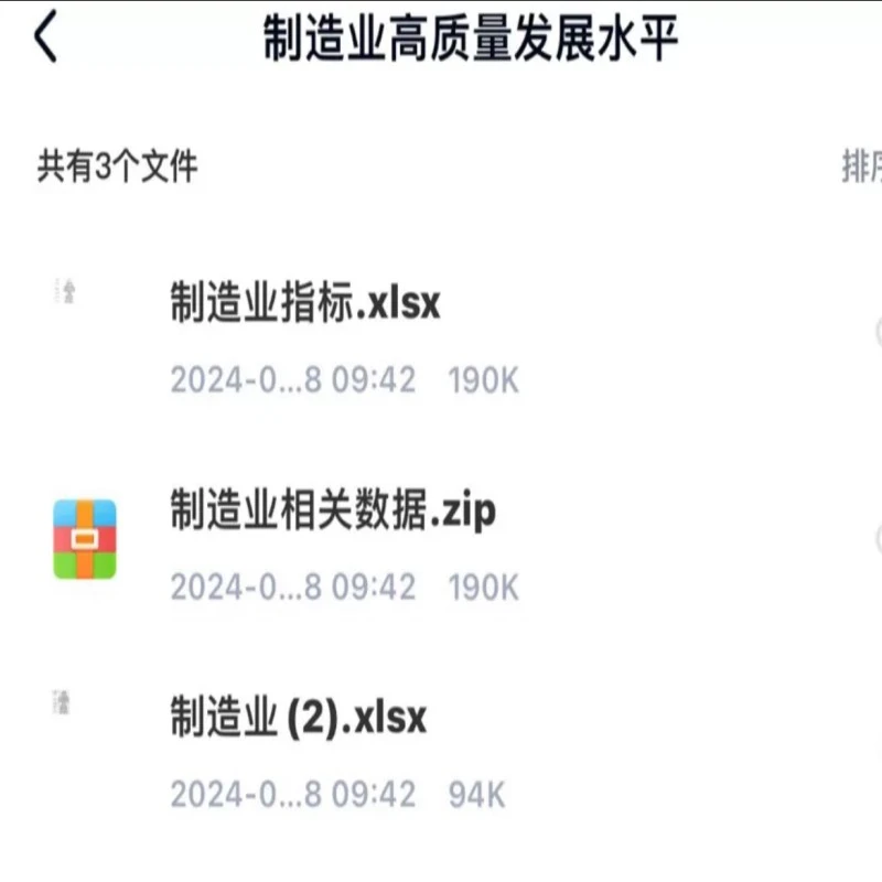 ?制造业高质量数据包！办公神器