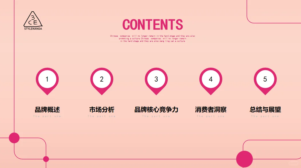 美妆品牌3CE的崛起之路 PPT里全是干货