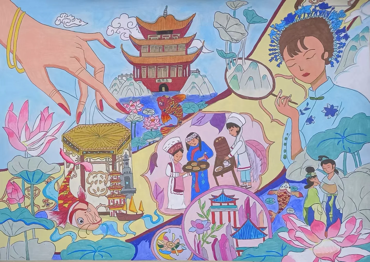 全国中小学生绘画比赛出结果了！