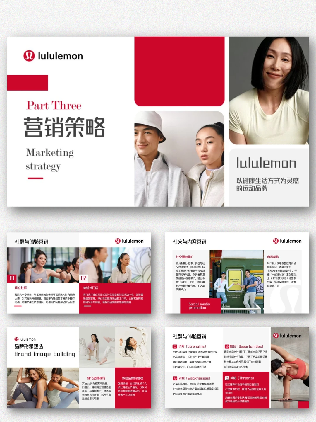 lululemon品牌介绍市场分析PPT