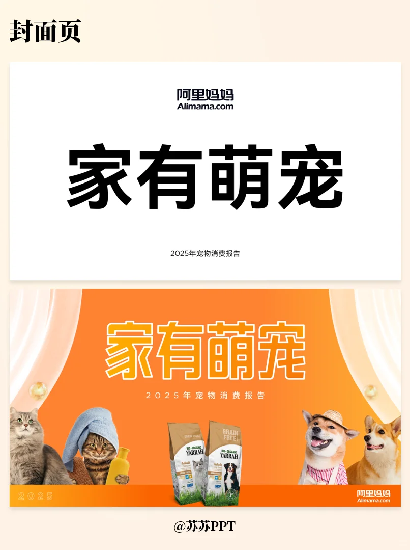 宠物行业调研报告PPT