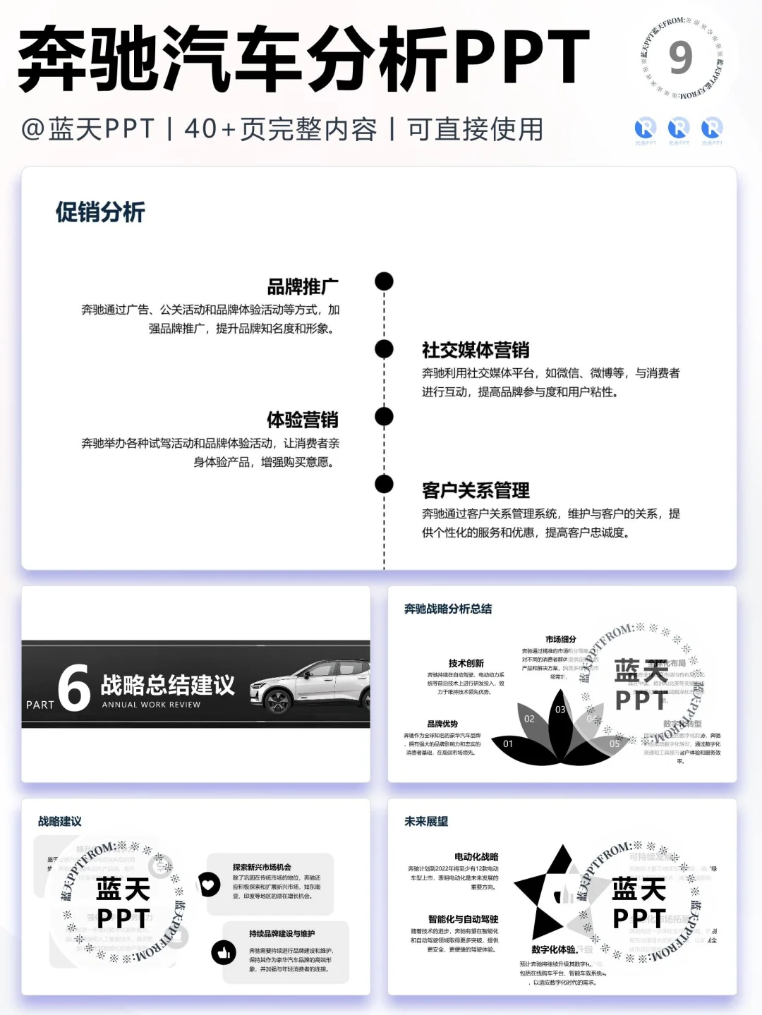 【014】奔驰汽车战略品牌营销策略分析PPT