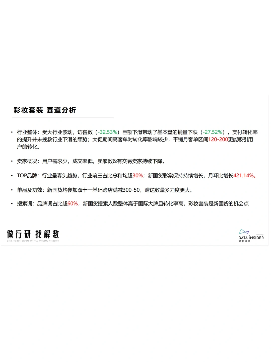 美妆彩妆香水行业调研报告