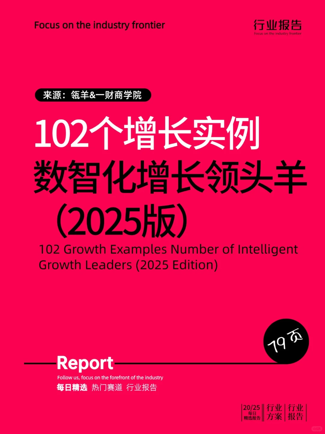 102个增长实例——数智化增长领头羊 2025