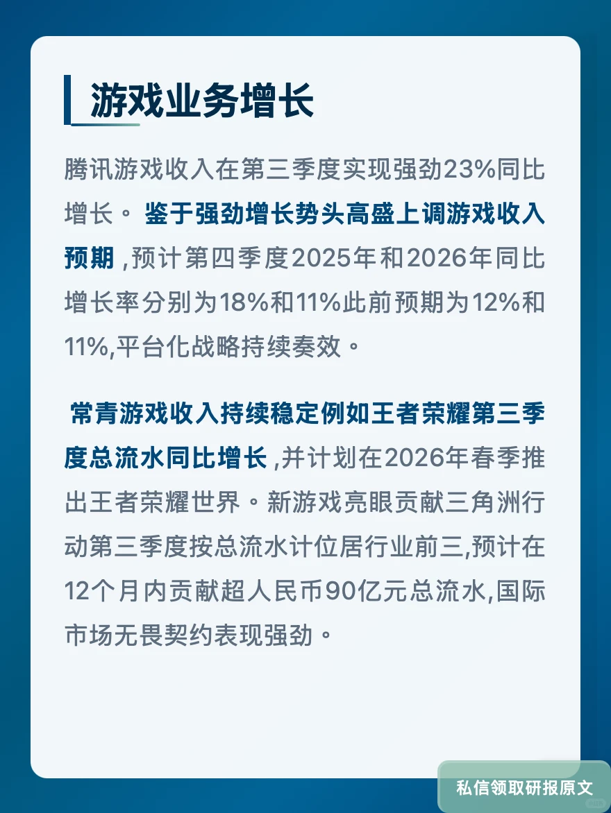 腾讯游戏广告双引擎!高盛看好AI赋能增长