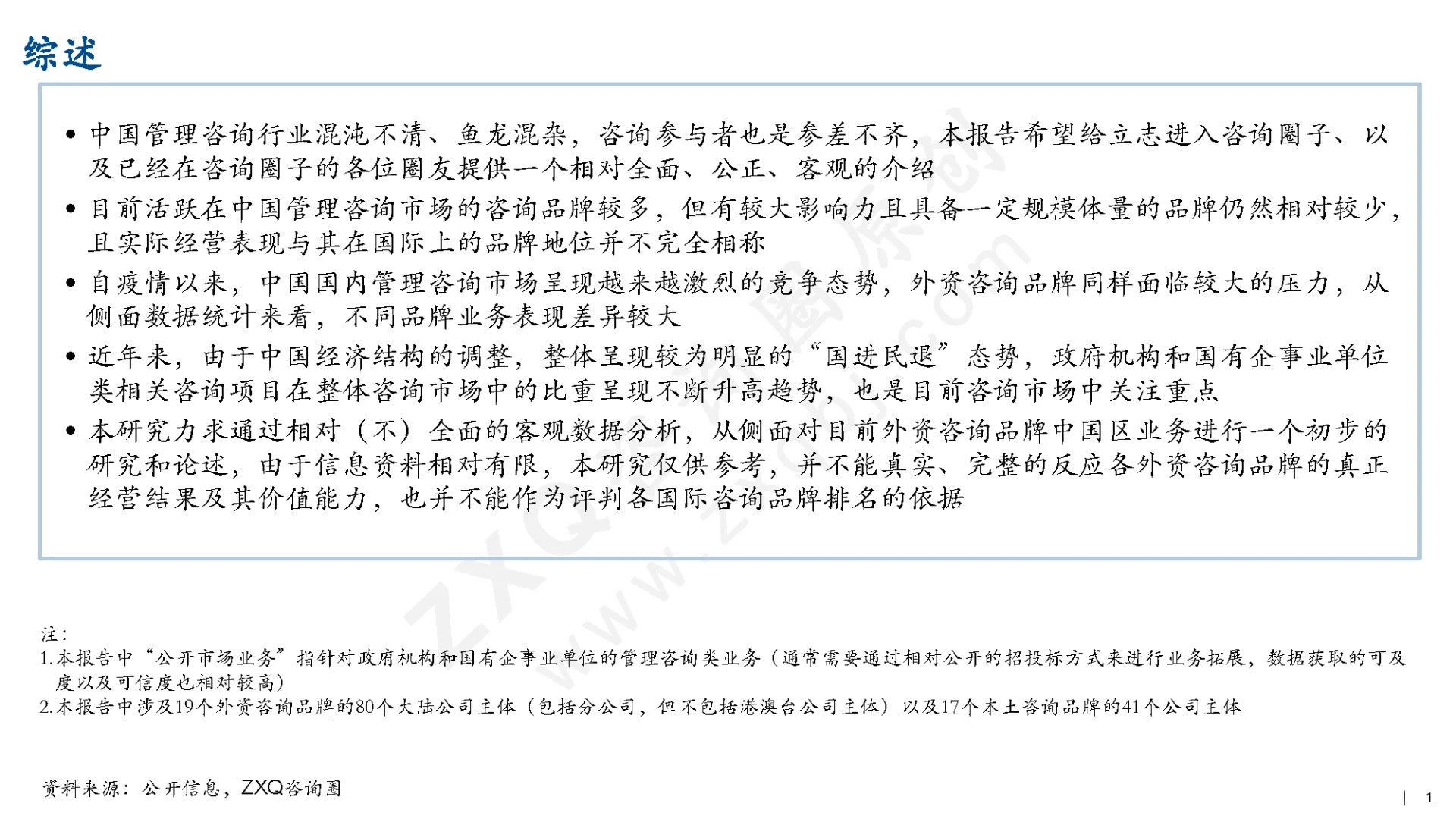 中国管理咨询行业实证研究（1/3）