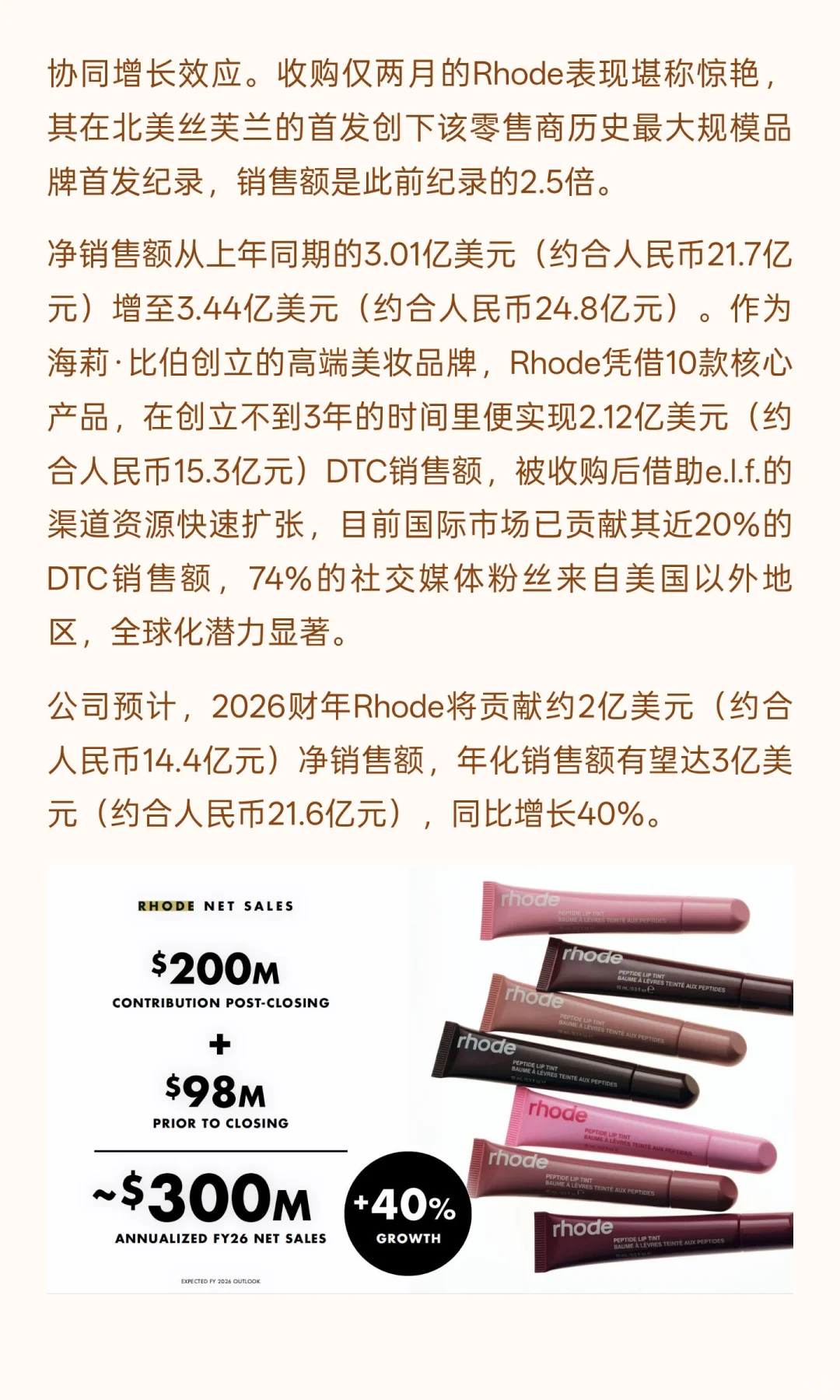 海莉·比伯真的救活了e.l.f.?