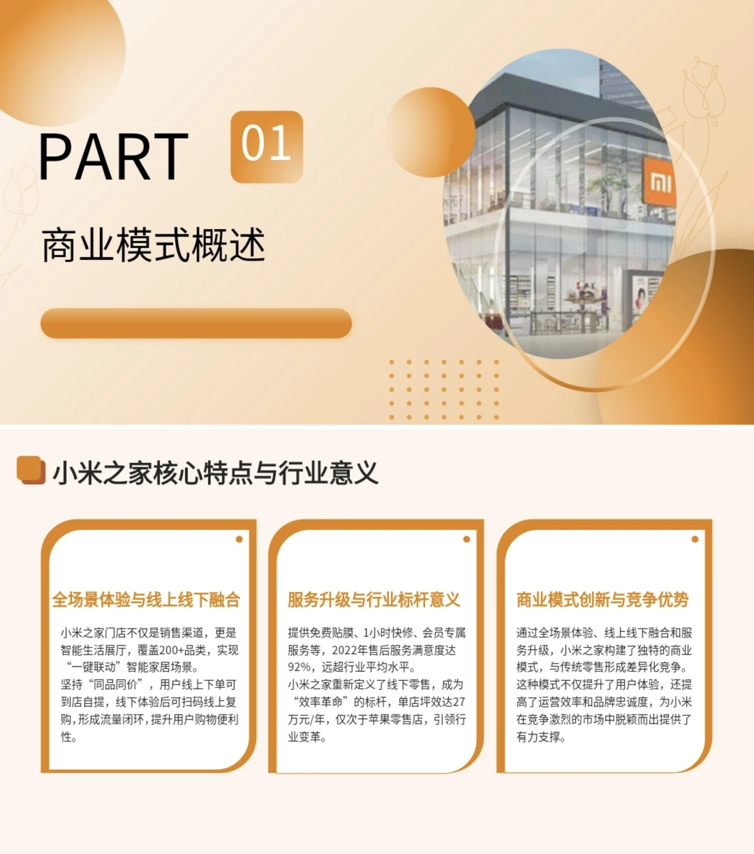 商业模式PPT|小米之家商业模式分析