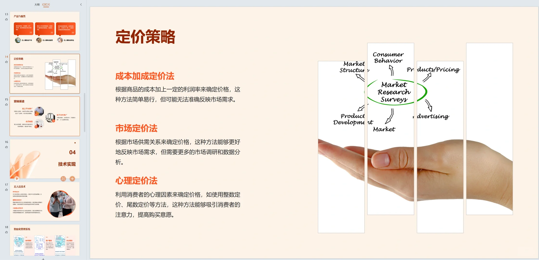 无人零食店商业计划书Word＋PPT