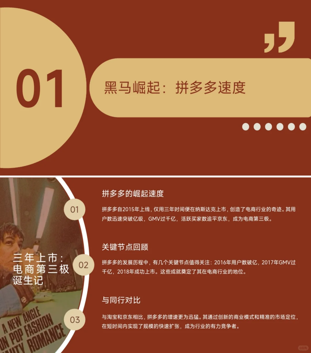 ?电商PPT｜拼多多市场营销深度解析！