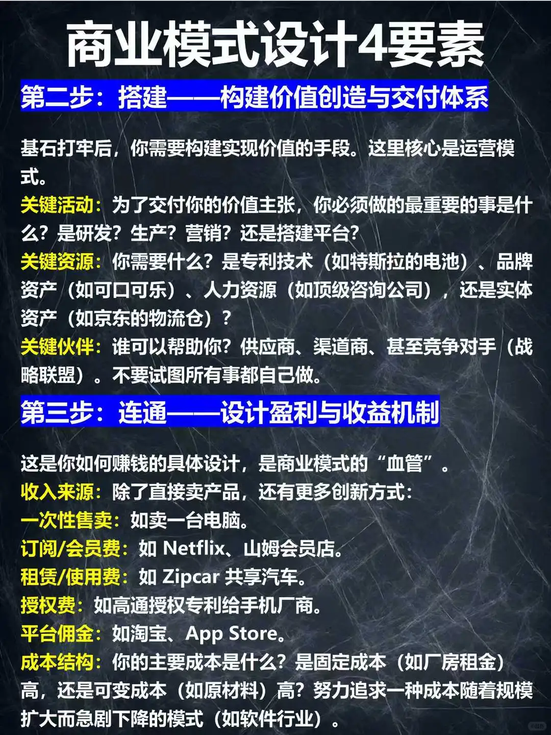 如何设计一个成功的商业模式