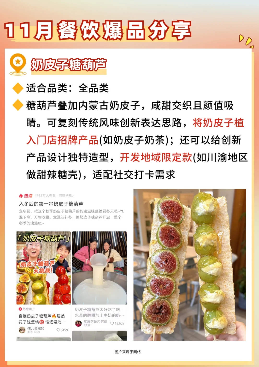 抓住餐饮热点?11月餐饮爆品创意分享！