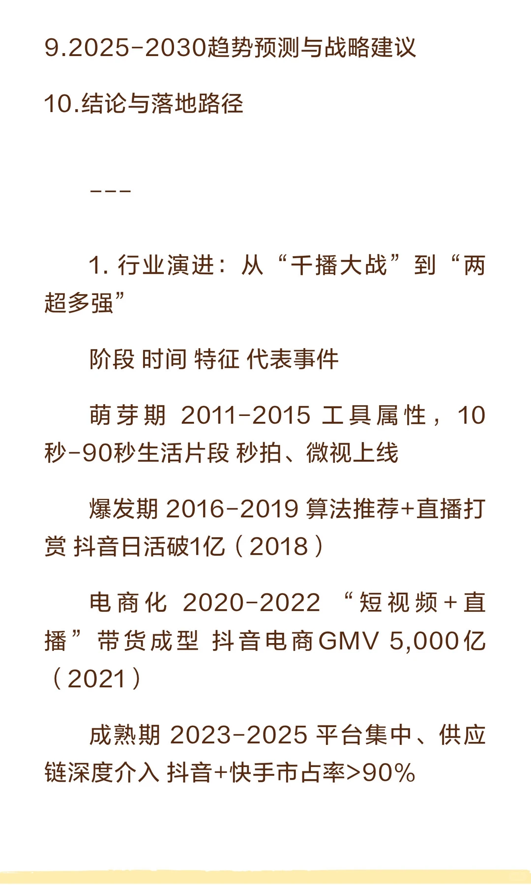 2025~2030短视频带货全球深度行业分析报告