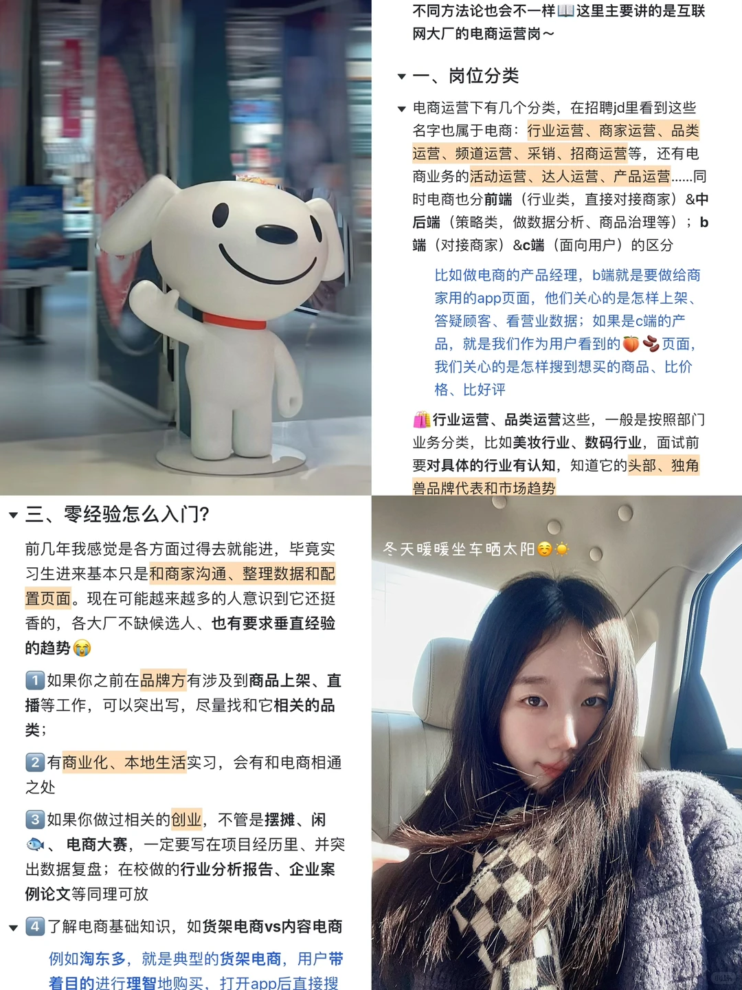 电商运营零经验扫盲|大厂实习生超全复盘?