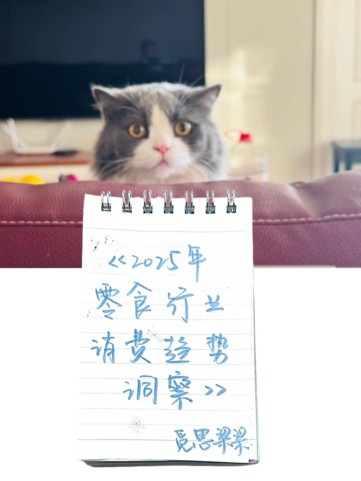 2025零食趋势大公开,赛道深度解读?