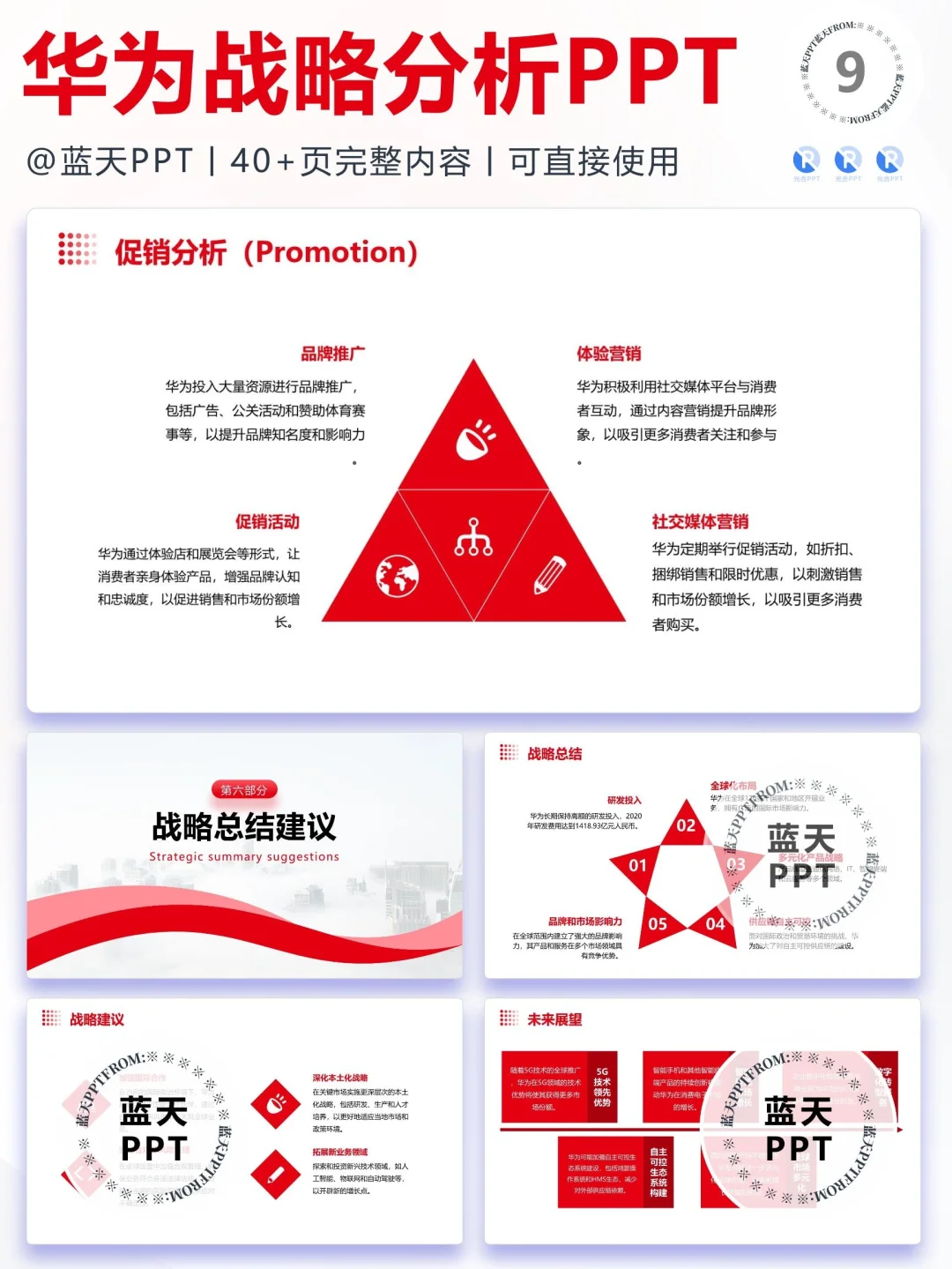 【078】华为战略分析营销策略 SWOT PPT