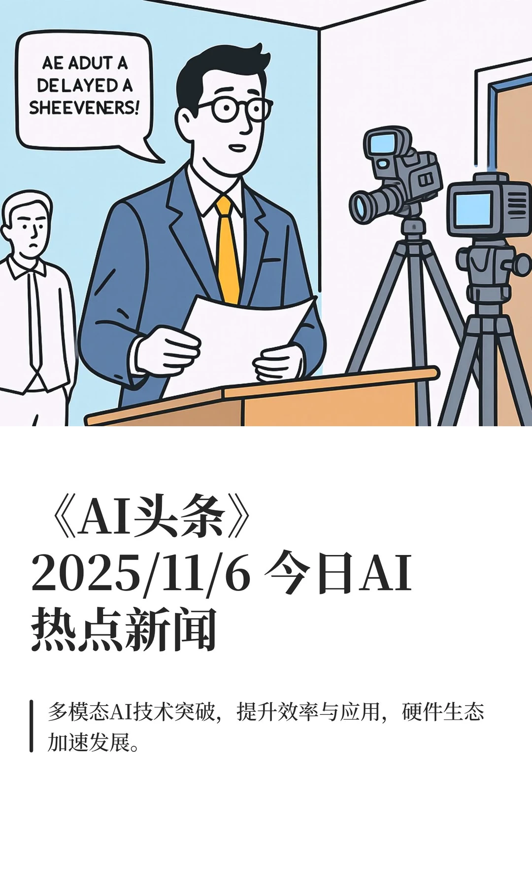 《AI头条》2025/11/6 今日AI热点新闻