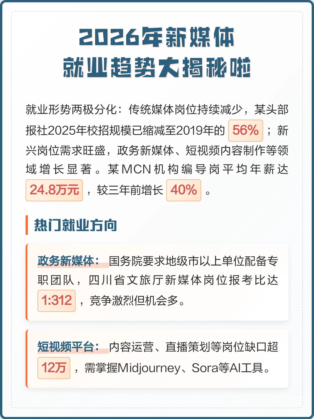 2026 年新媒体就业趋势大揭秘想入行必看!