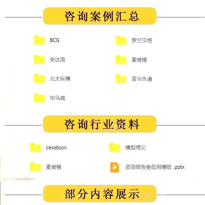 商业咨询战略规划合作报告诊断模型行业案例