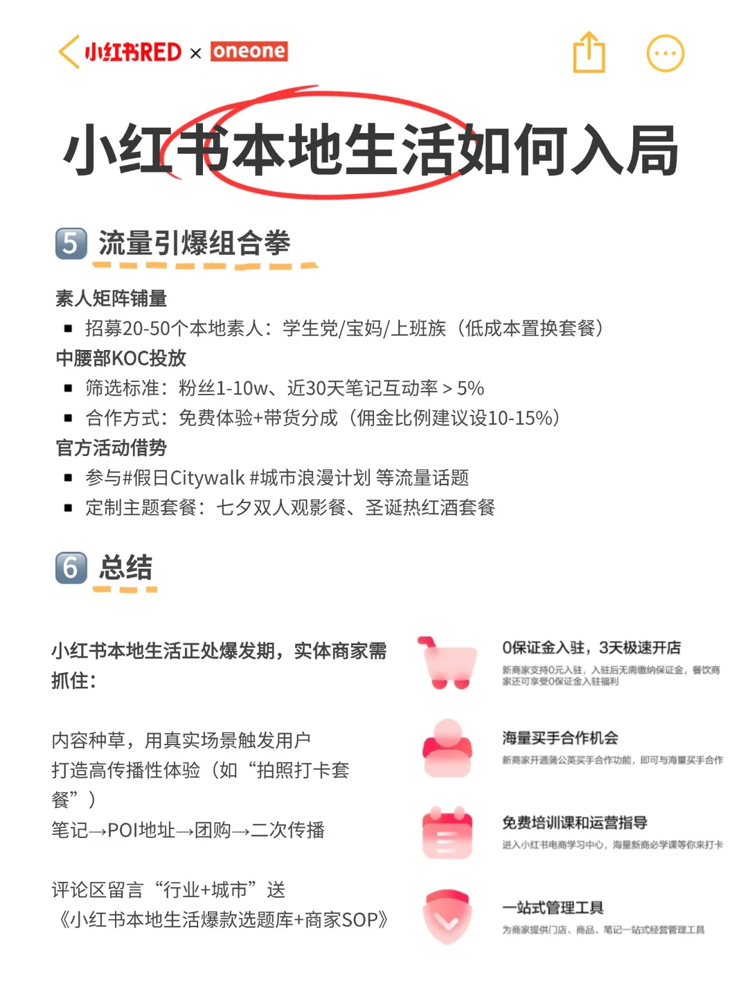 小红书如何入局【本地生活】商家必看❗