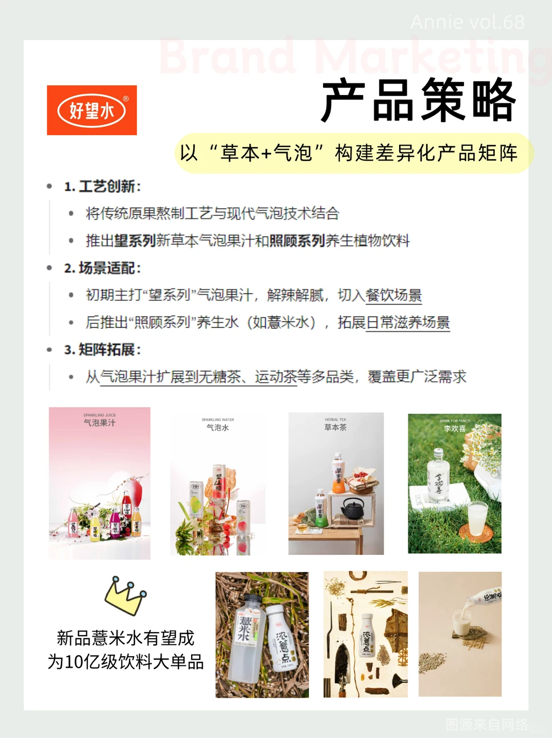 品牌案例 | 新锐草本植物饮料「好望水」