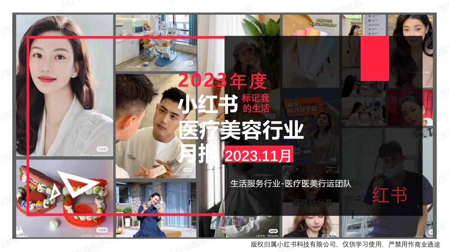 重磅合集:小红书18个行业洞察月报-11月