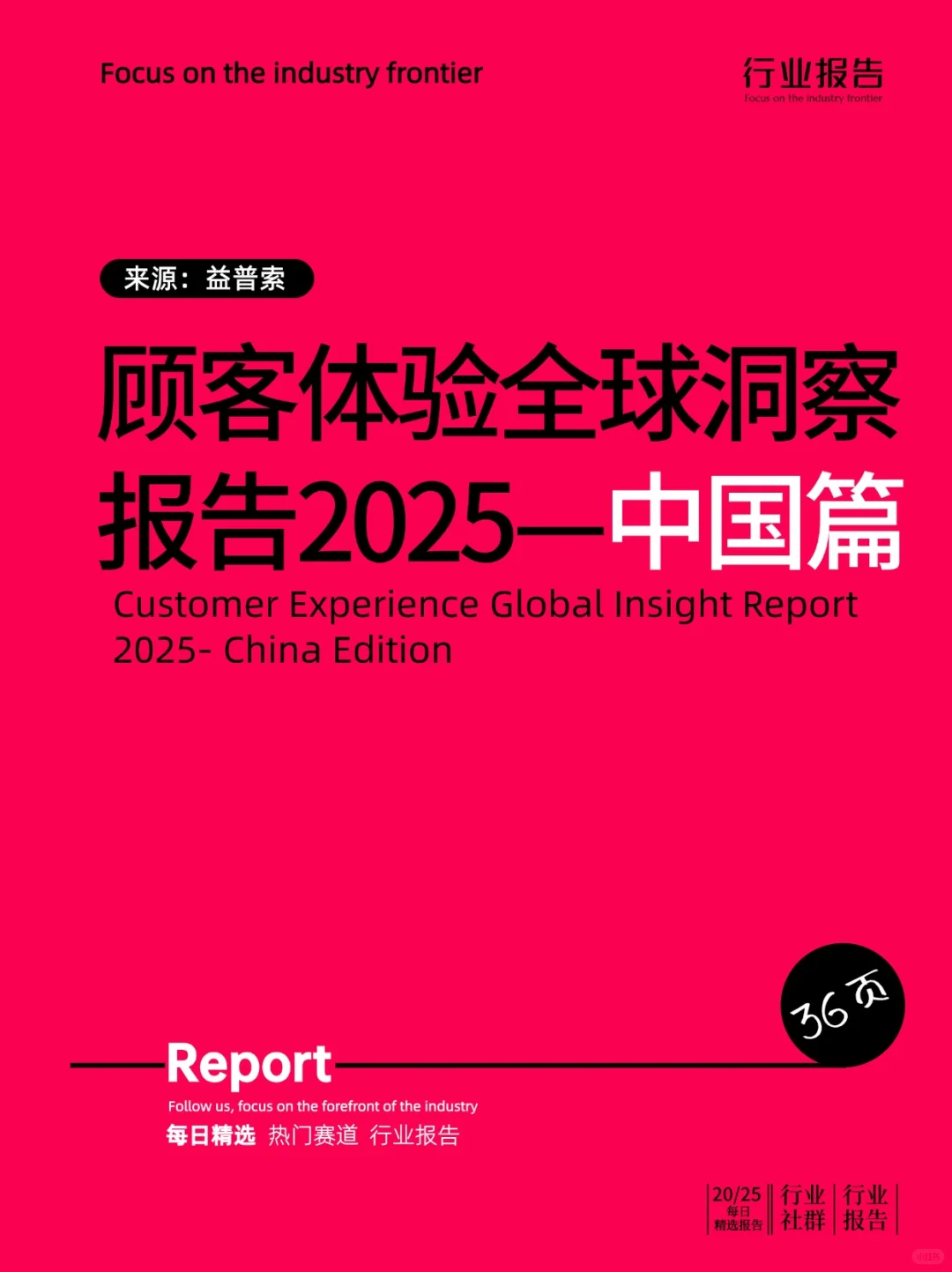 顾客体验全球洞察报告2025——中国篇