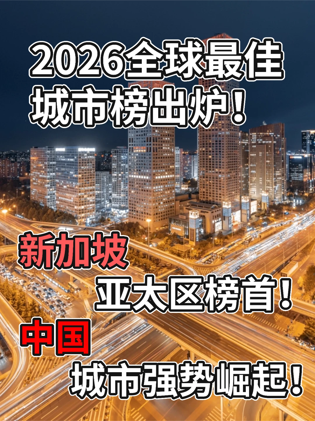 2026全球最佳城市榜出炉
