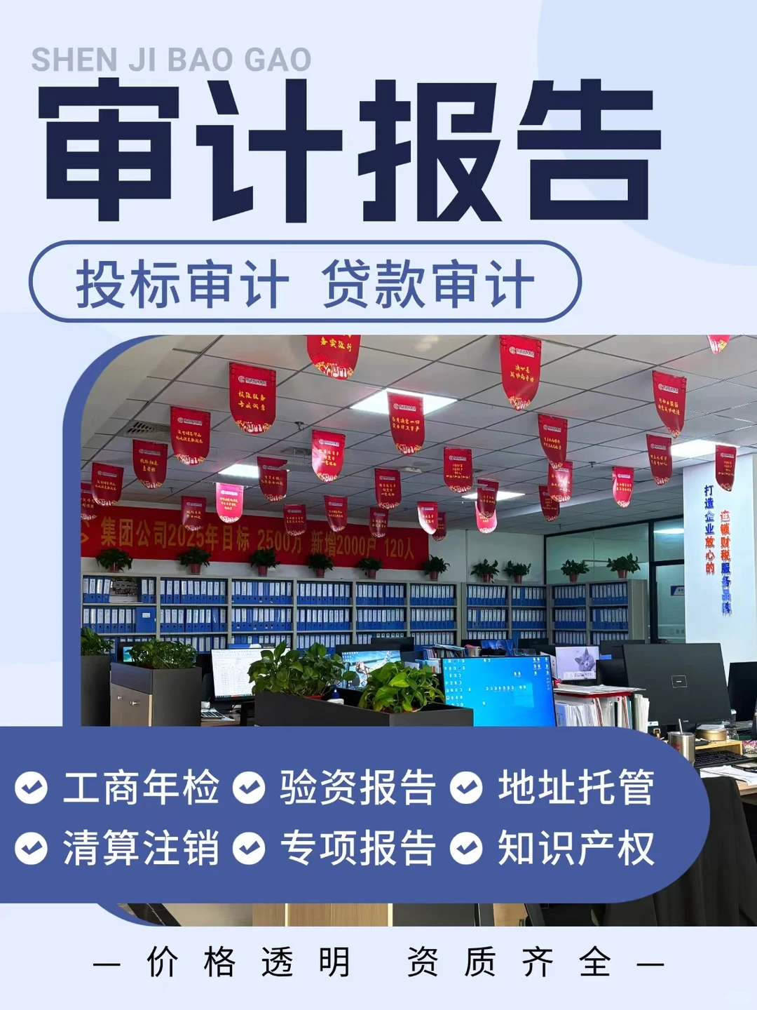 ?审计报告 I 全国可出 I 一手出具