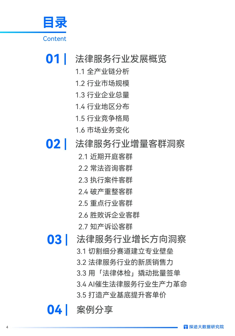 2025年法律服务行业发展趋势报告（免费）