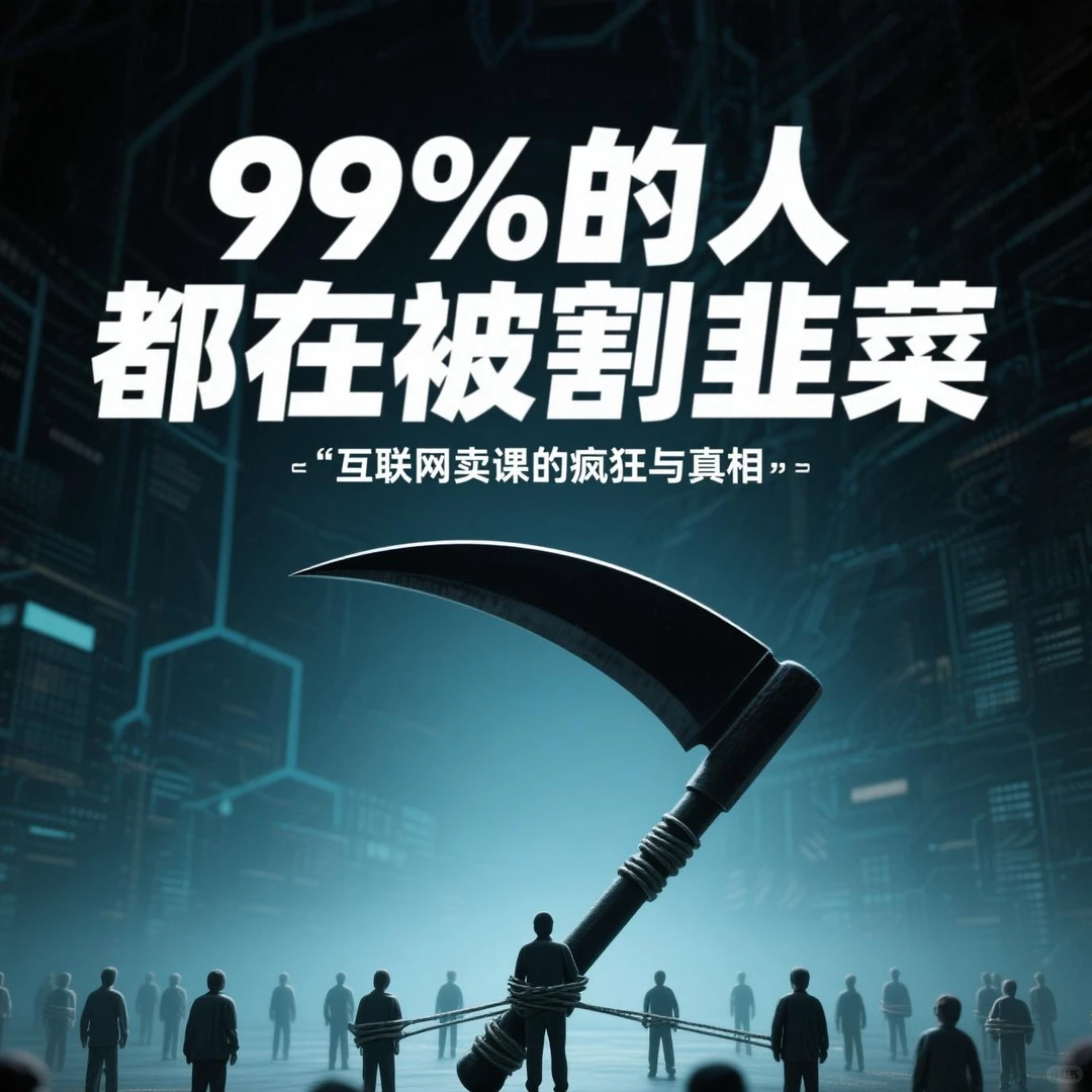 知识付费：当卖课变成一场全民割韭菜游戏