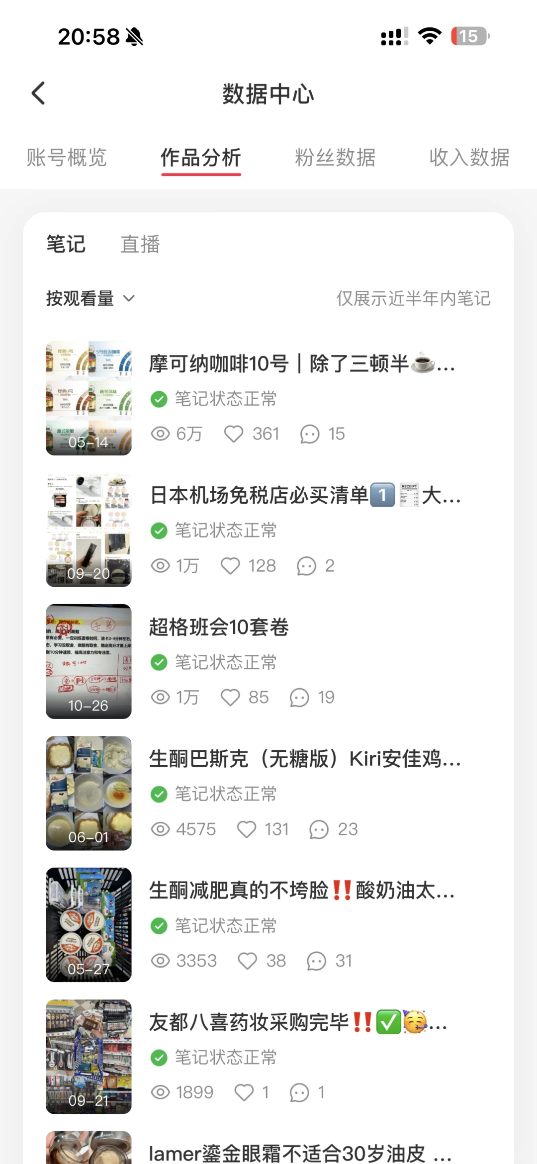 小红书数据中心✅首页推荐42%‼️?数据喜人