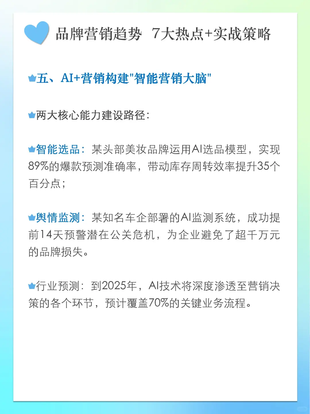 分享｜品牌营销趋势前瞻 7大热点+实战策略
