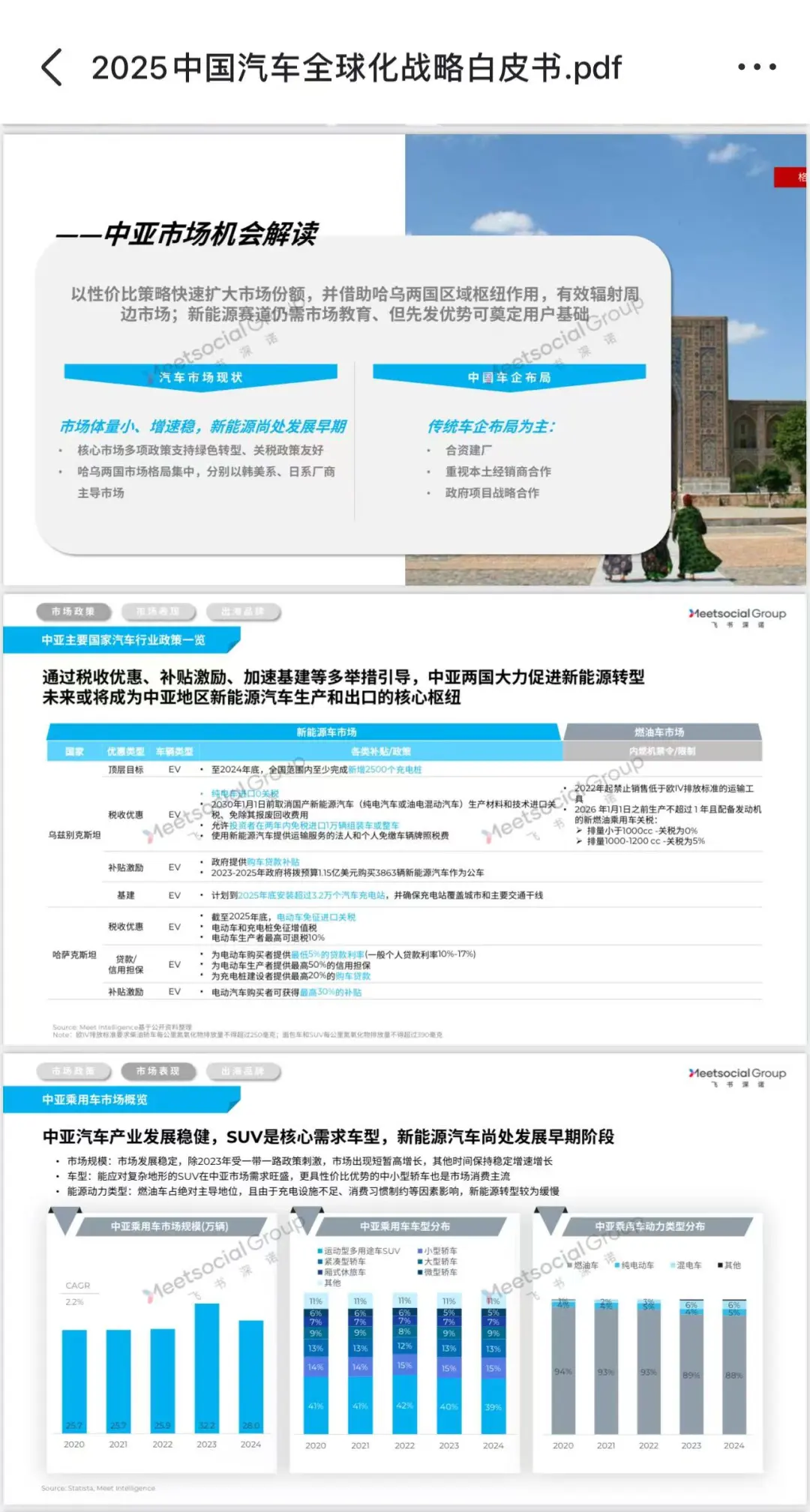 2025车企出海全景洞察，分区域，求职可看
