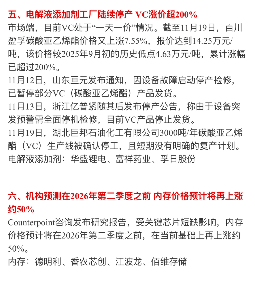 ?【11月20日 | 周四盘前热点速递】?