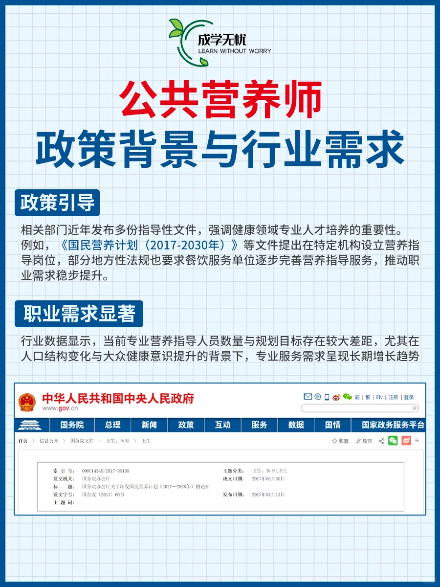 公共营养师就业求职香饽饽？