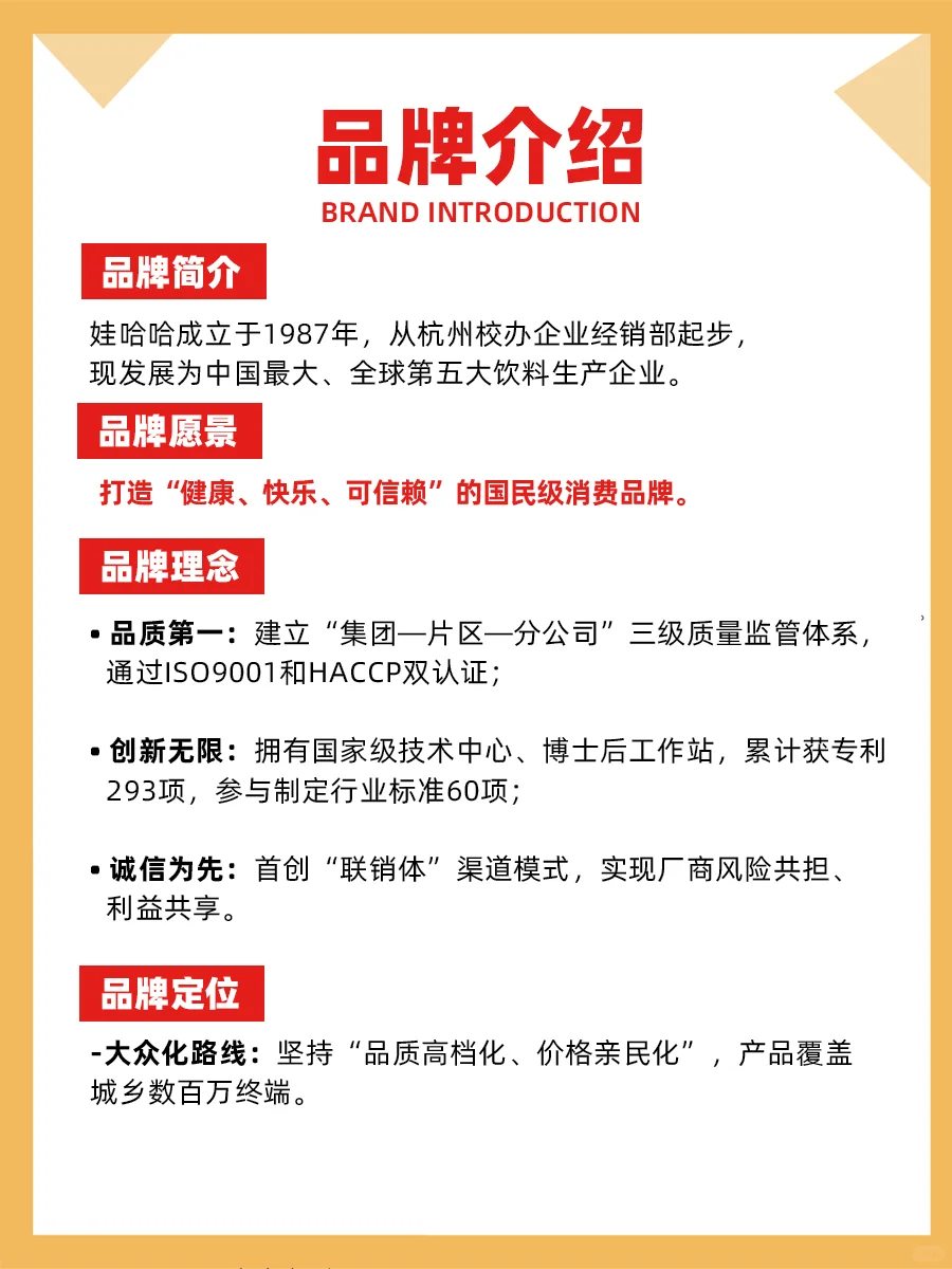 100个品牌案例分析——哇哈哈