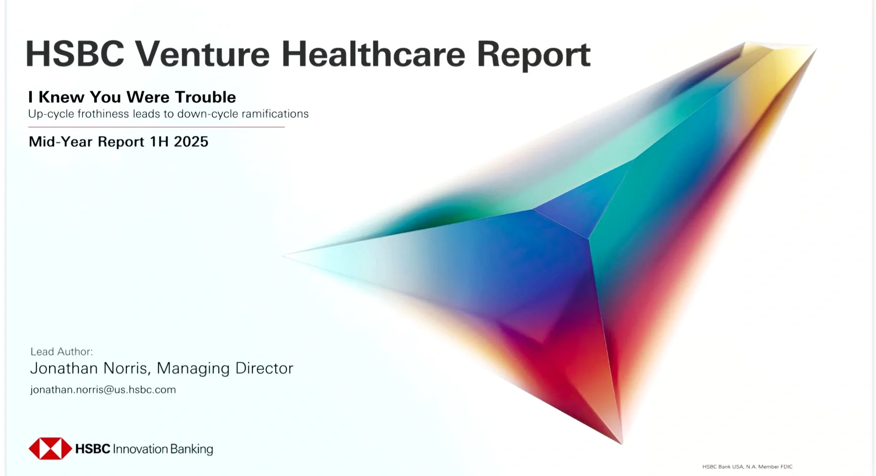 ?2025年HSBC全球医疗健康投资报告