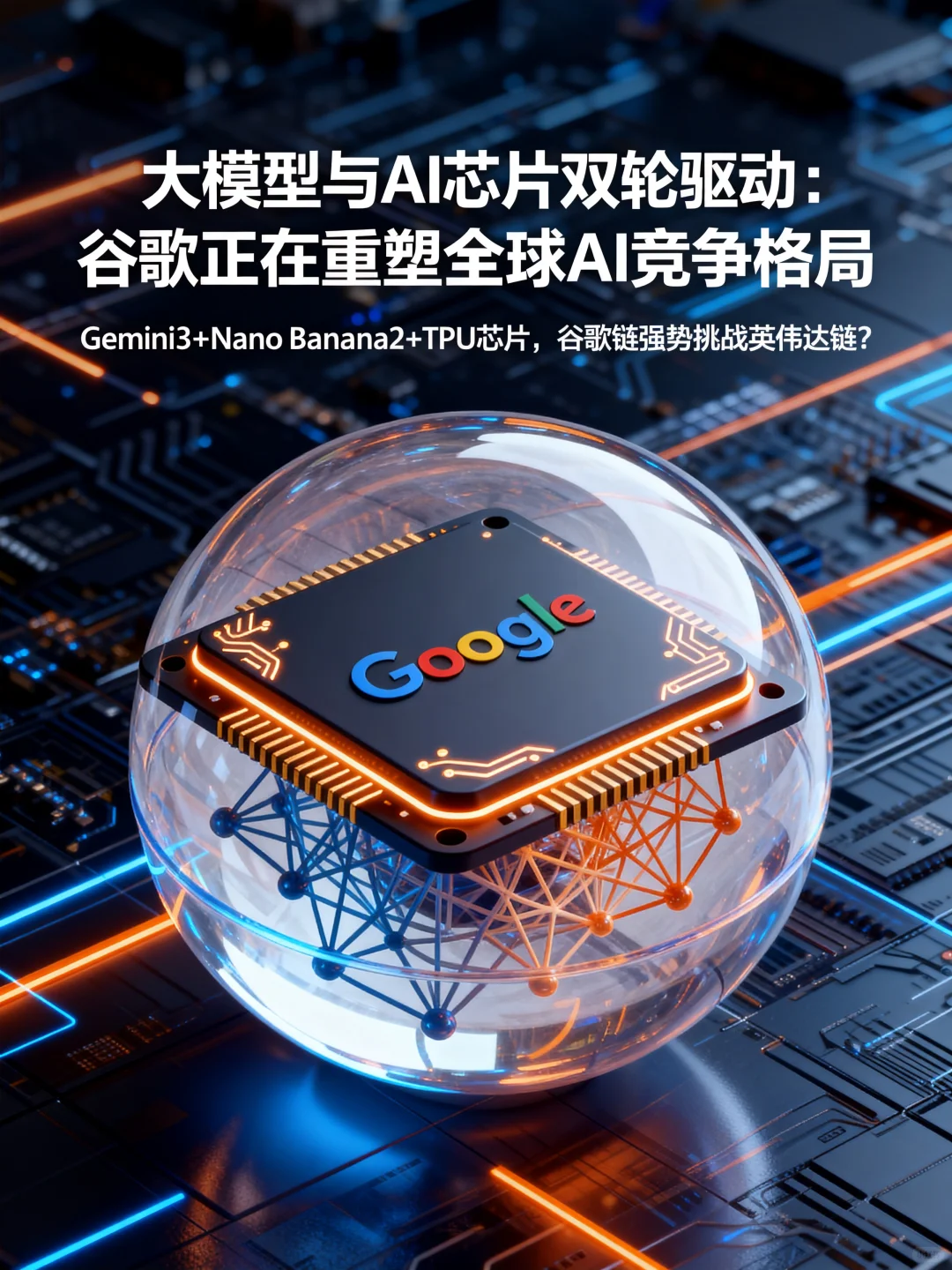 大模型+AI芯片 谷歌正在重塑AI竞争格局