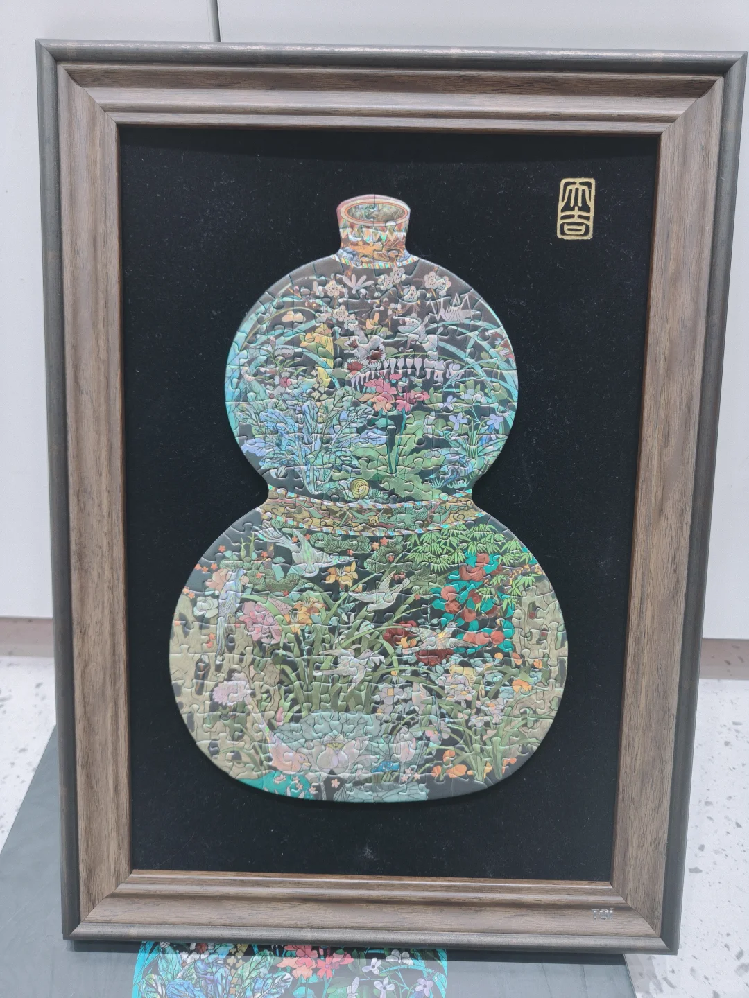 一份小小的拼图！里面是大大的传统文化
