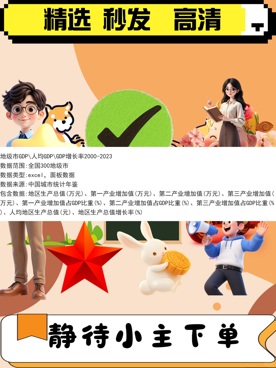 2023地级市GDP数据增长率人均三产业
