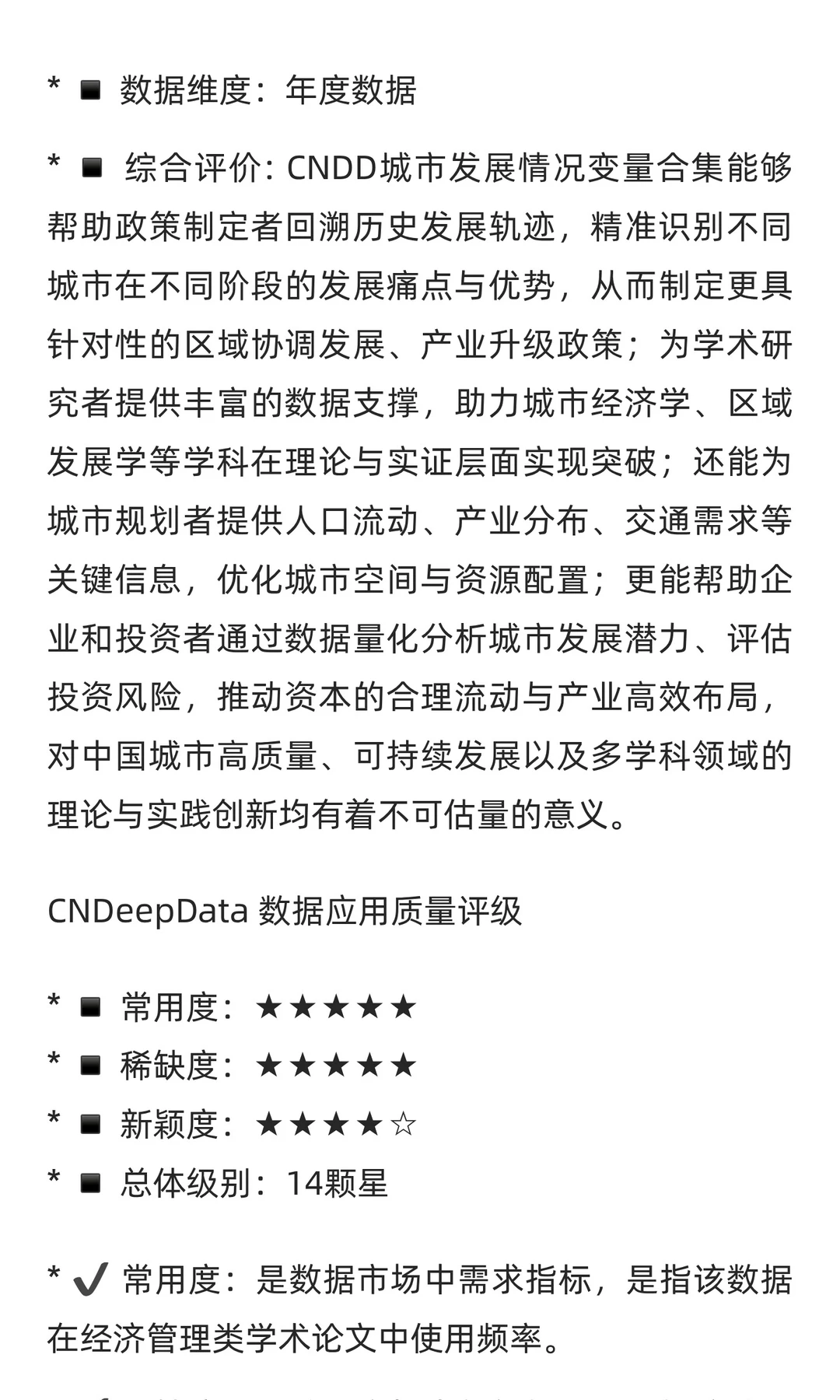 CNDD-0324 中国城市经济发展情况变量合集