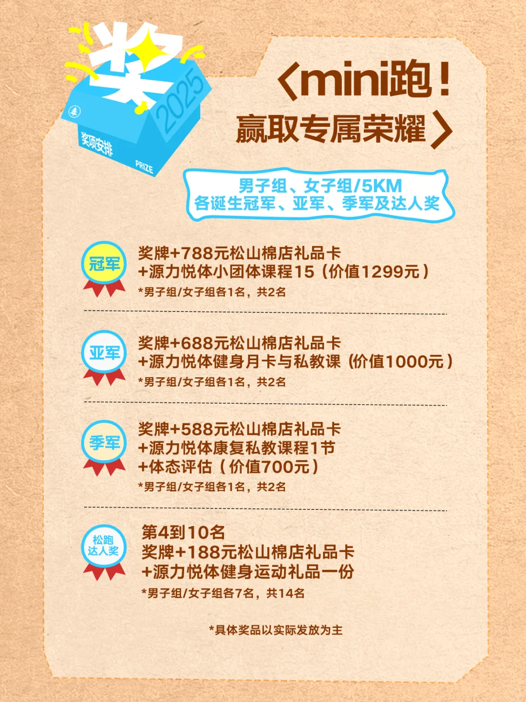 2025年第四届欢乐跑招募?惊喜厚礼来报名