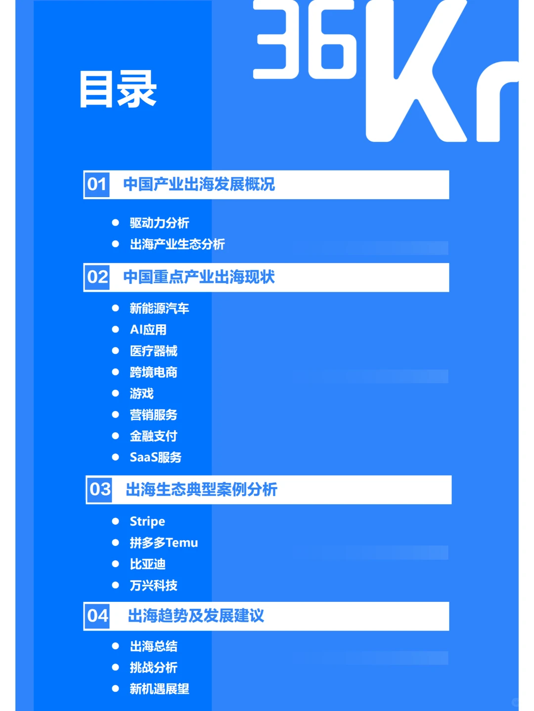 2024年中国产业出海发展研究报告
